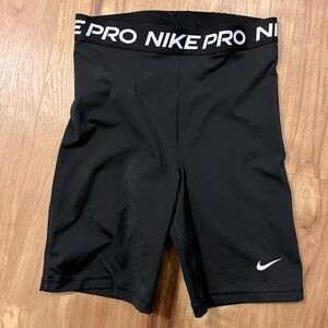 Nike Pro Black Athletic Shorts